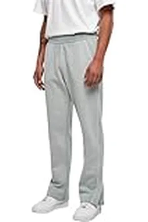 Urban classics Heren Heavy Terry Garment Dye Spleet Joggingbroek Broek, , 5XL