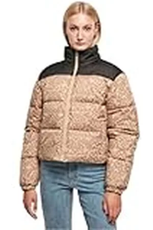 Urban classics Damen Jacke Ladies AOP Retro Puffer Jacket 4XL
