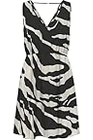 ONLY Onlnova Life Vis Sara String Dress AOP, , S
