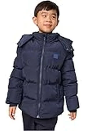 Urban classics Jongensjack met capuchon voor jongens, winterjas voor jongens, donsjack verkrijgbaar in vele kleuren, maten 110/116-158/164, , 122-128