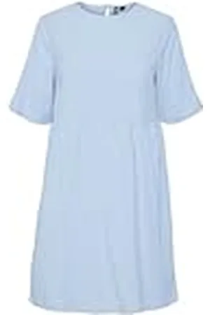 Pieces® Pcmuna Ss Korte jurk voor dames, ronde hals, , XS