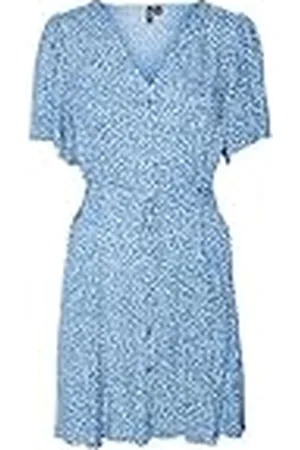 VERO MODA Dames Vmalba Ss Short Dress WVN Ga Noos Jurk, , XS