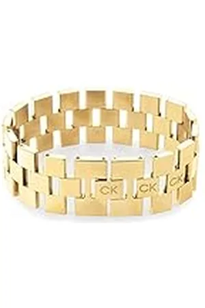 Calvin Klein Link Armbanden voor Dames GEOMETRIC Collectie, Eén maat, Roestvrij staal, Geen edelsteen