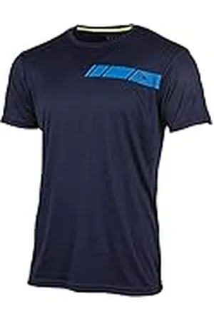 Dunlop Heren 71331-XL Club Line Crew T-Shirt, Navy, XL