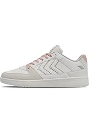 Hummel Unisex ST. Power Play WM3 sneakers, helder wit/cameo roze, 41 EU, , 41 EU