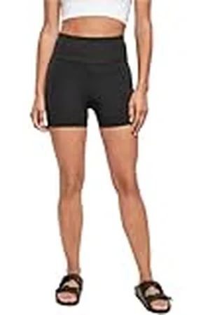 Urban classics Dames High Waist Shorts Cycle Hot Pants Heren