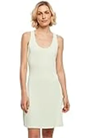 Urban classics Dames Ladies Modal Short Racer Back Jurk, lightmint, XXL