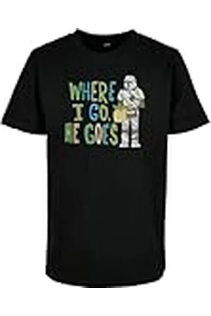 Mister Tee Unisex Kids Mandalorian Where I Go Tee T-shirt voor kinderen