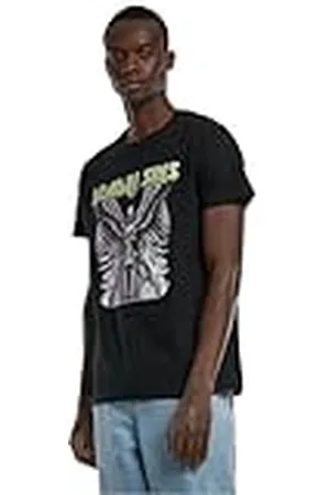 Mister Tee Heren T-shirt Deadly Sins Tee, print T-shirt voor mannen, grafisch T-shirt, streetwear, , L