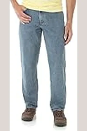 Wrangler Heren Relaxed Fit Jean robuuste Wear-Jeans ر را رار را د, , 56W x 34L