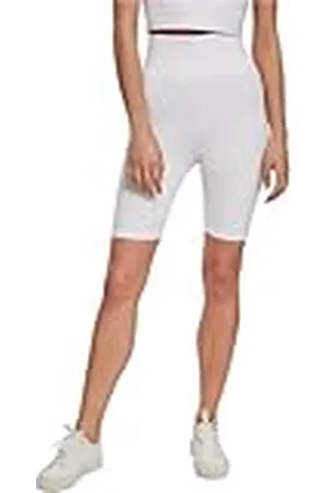 Urban classics Dames Dames Fietsbroek High Waist Cycle Yoga Shorts, , S Slank