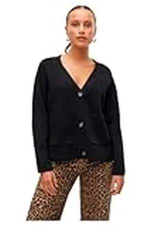 VERO MODA VMBOOM LS V-hals Button Cardigan GA NOOS, , S