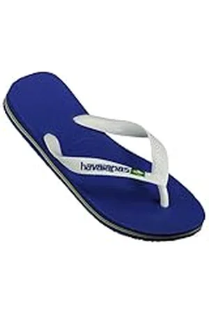 Havaianas Sandalen met Brasil logo, uniseks, volwassenen, blauw, , EU 39/40