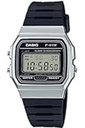Casio Unisex horloge in hars/acrylglas met datumweergave en LED-licht - waterbestendigheid en alarm, , 38.2 x 35.2 x 8.5 mm, onbezorgd