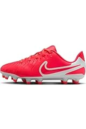 Nike Jr. Tiempo Legend 10 Club MG, uniseks veterschoenen voor volwassenen, Hot Lava/wit, 34 EU, , 34 EU