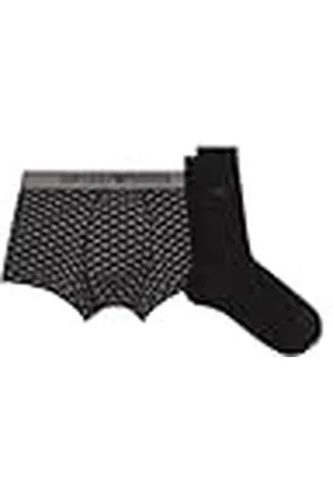 Emporio Armani Tartan Mix Gift Set Sokken + Trunk, , S