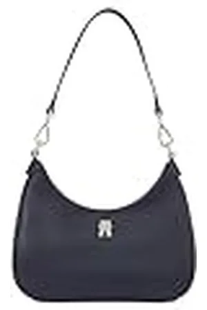 Tommy Hilfiger Dames Th Logotape schoudertas Aw0aw17226, één maat, , One Size