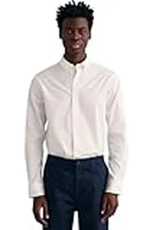 GANT Heren REG Pinpoint Oxford shirt klassiek overhemd, , standaard, , XL