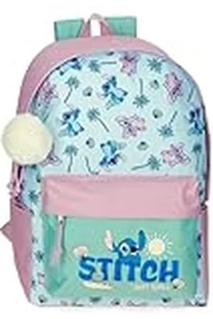 Disney Stitch Just Chill rugzak, aanpasbaar, draagbaar, 31,5 x 45 x 15 cm, van Joumma Bags, , Eén maat, Verstelbare rugzak