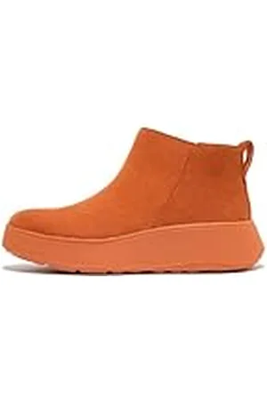 FitFlop Vrouwen F-Mode Suede Enkellaars, , 43 EU