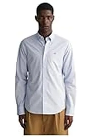 GANT Heren Slim Poplin Shirt Shirt Shirt, , XL