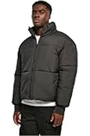 Urban classics Herren Jacke Short Big Puffer Jacket black 4XL