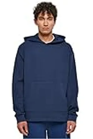 Urban classics Oversized hoodie voor heren, waffle-hoodie, overgesneden schouders, verkrijgbaar in 2 verschillende kleuren, maat S tot 5XL, , 5XL