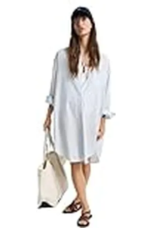 GANT OS LUXURY OXFORD STRIPED DRESS, , 36