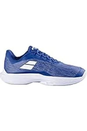 Babolat Jet Tere All Court tennisschoenen voor heren, 2 mannen, ondersteuning, demping, actieve flexie-technologie, ademende Ortholite-zool, Frans merk - Mombeo Blue, maat EU 39, , 39 EU
