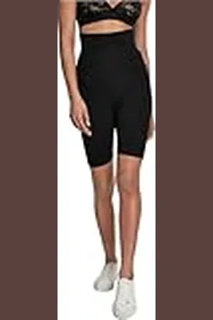 Urban classics Dames Dames Fietsbroek High Waist Cycle Yoga Shorts, , XS