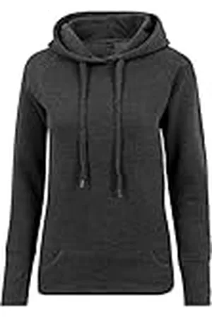 Build Your Brand Dames BY043 hoodie, houtskool (Heather), XS
