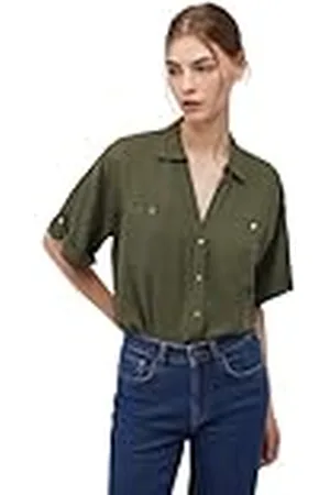 Mavi Damesblouse met korte mouwen, , S, , S
