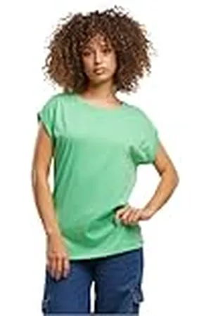 Build Your Brand Dames T-Shirt Ladies Extended Shoulder Tee M, , M