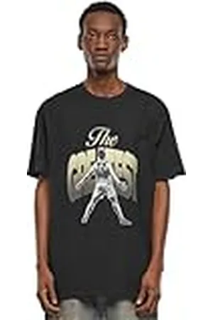 Mister Tee Upscale T-shirt voor heren, greatest heavy oversize Tee, print T-shirt voor mannen, oversized fit, streetwear, , XXL