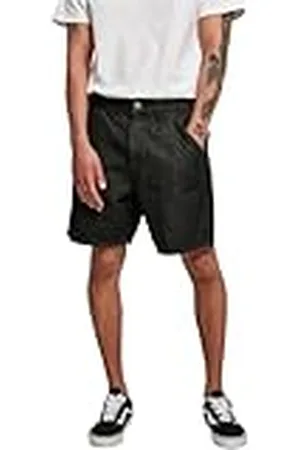 Urban classics Heren Organic Denim Bermuda Shorts Klassieke Shorts, , 28
