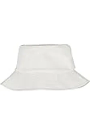 Flexfit Cotton Twill Kids Bucket Hat - vissershoed voor meisjes en jongens, effen, met ventilatiegaten, eenheidsmaat, , One size