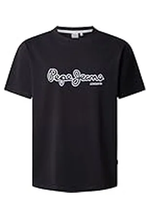 Pepe Jeans Heren Dorian Tee T-Shirt, Zwart (Black), M, , M