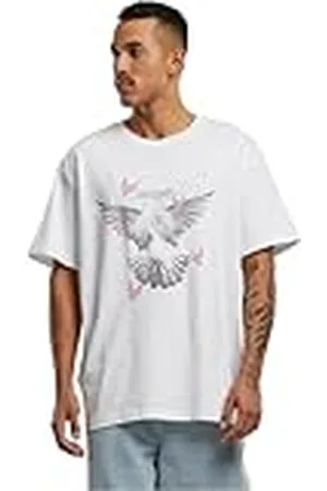 Mister Tee Unisex T-shirt Doves Oversize Tee White XS, , XS