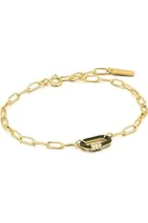 ANIA HAIE Pulsera Mujer B031-01G-G 19 cm, Eén maat, Niet-kostbaar metaal, Geen Edelsteen
