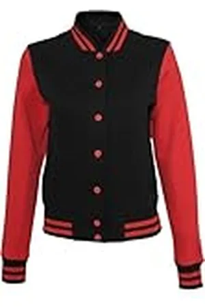 Build Your Brand Sweatcollege Sweatjack, voor dames, verkrijgbaar in vele verschillende kleuren, maten XS tot XL