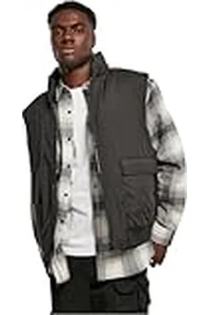 Urban classics Herren Weste Clean Puffer Vest black XL