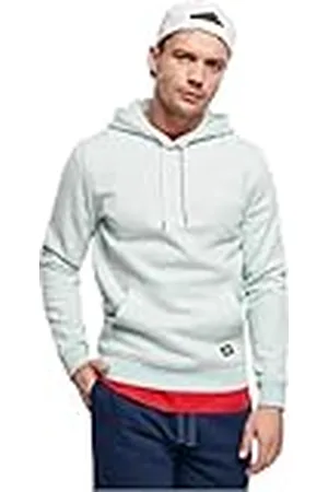 Urban classics Basic Melange Hoody voor heren, , L
