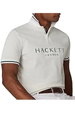 Hackett Heren gebreide nylon gilet polo, , XS, , XS