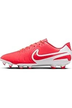 Nike Tiempo Legend 10 Club MG, uniseks veterschoenen voor volwassenen, Hot Lava/wit, 44 EU, , 44 EU