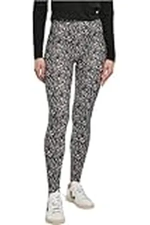 Urban classics Dames Yoga broek Dames zachte Aop legging, , 5XL
