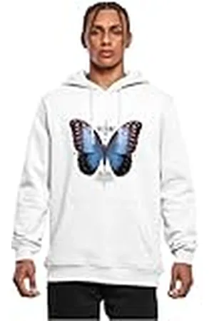 Mister Tee Heren Become The Change Butterfly Hoody M White, , M