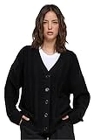 Urban classics Cabel Gebreide cardigan voor dames, , XXL