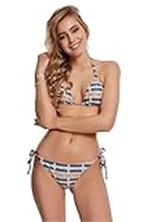 Urban classics Dames bikini met triangel top Ladies Inka bikini set, tweedelig badpak verkrijgbaar in 2 kleuren, maten XS - XXL, , M