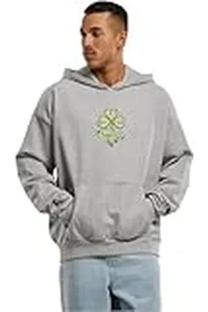Mister Tee Upscale Old Ierse Mob Ultraheavy oversized hoodie voor heren, met voor- en achterprint, oversized pasvorm, , XL