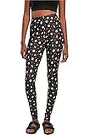 Urban classics Vrouwen Dames Zachte AOP Leggings Yoga Broek, , XS